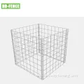 Gabion Cages Wall with No Woven Fabric